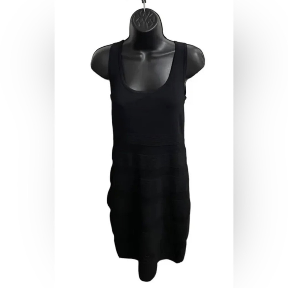 Carmen Womens Sleeveless Marc Valvo Black Dress Size Medium - Picture 5 of 8